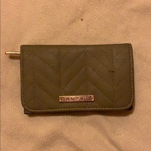 Olive green rampage wallet